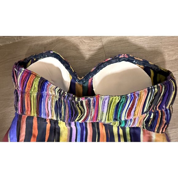 Ted Baker Strapless Maxi Dress Glam Wedding Guest Formal Gown - Picture 4 of 10